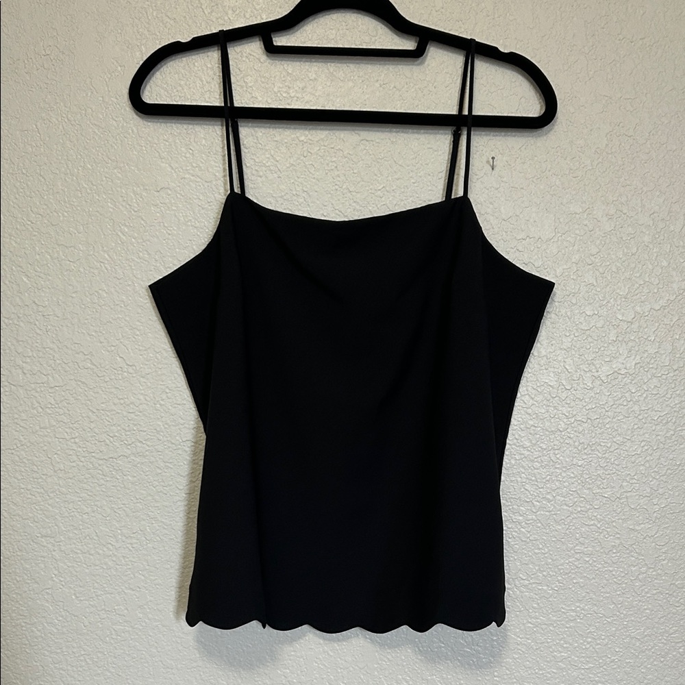 J. Crew Black Spaghetti Strap Camisole